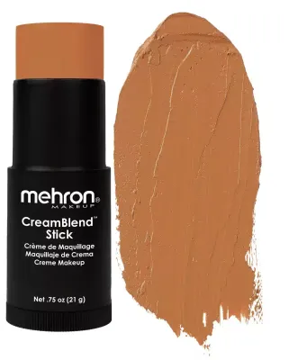 Тональная основа Mehron CreamBlend Stick Makeup кремовая, в стике, оттенок MEDIUM DARK 3