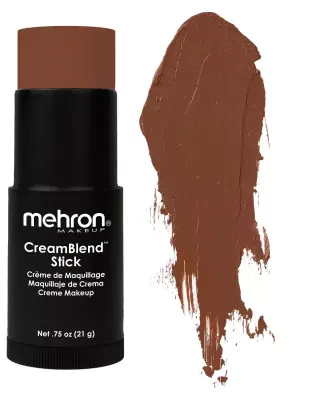 Тональная основа Mehron CreamBlend Stick Makeup кремовая, в стике, оттенок DARK 2