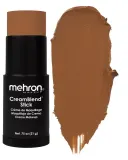 Тональная основа Mehron CreamBlend Stick Makeup кремовая, в стике, оттенок DARK 0 — фото 1