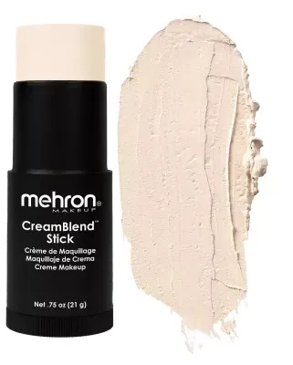 Тональная основа Mehron CreamBlend Stick Makeup кремовая, в стике, оттенок LIGHT 0