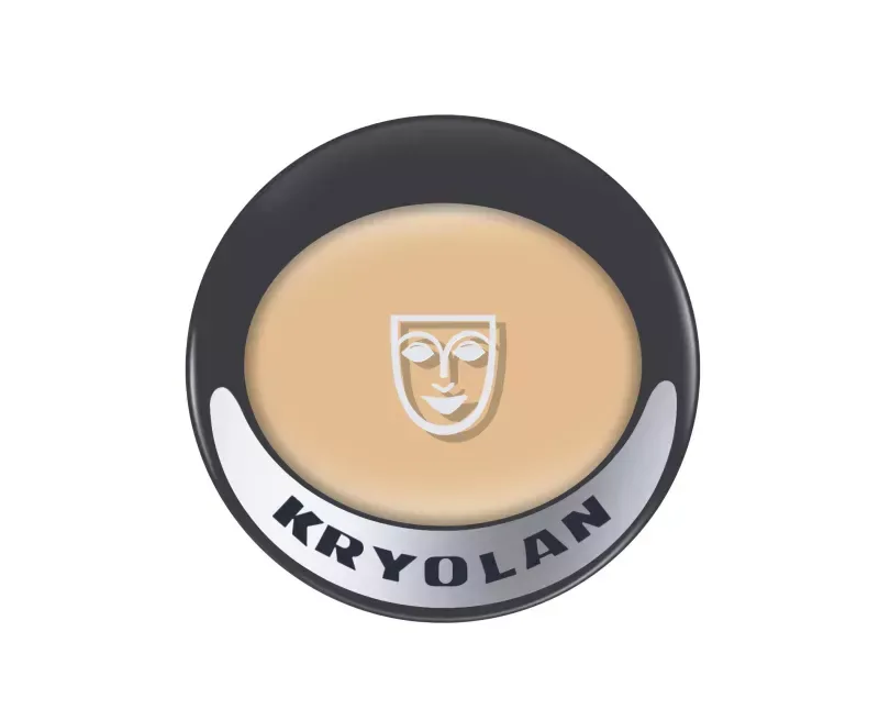 Тональная основа Kryolan Ultra Foundation кремовая, высокое покрытие, оттенок 10