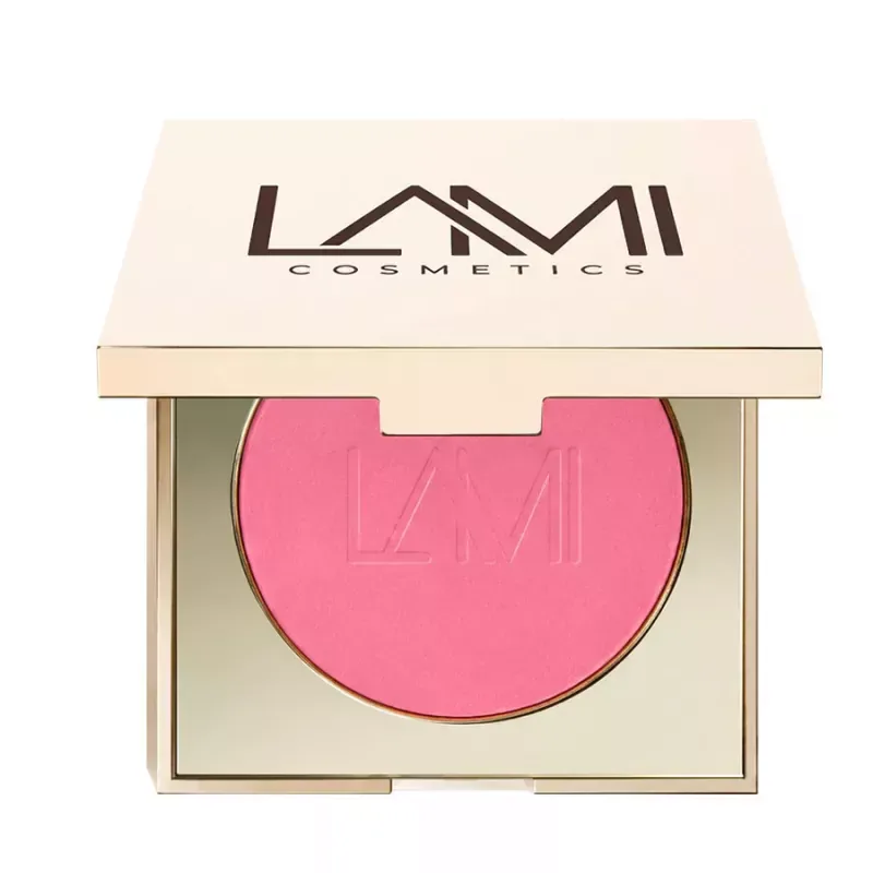 Румяна Lami Cosmetics прессованные, пигментированные, оттенок Pink Crush
