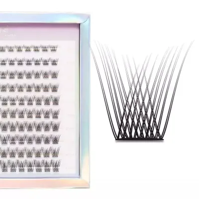 Пучки ресниц Many Beauty Many Lashes Master Box V-Lashes Mermaid шелковые, изгиб CC, 140 шт