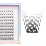Пучки ресниц Many Beauty Many Lashes Master Box V-Lashes Mermaid шелковые, изгиб CC, 140 шт — фото 2