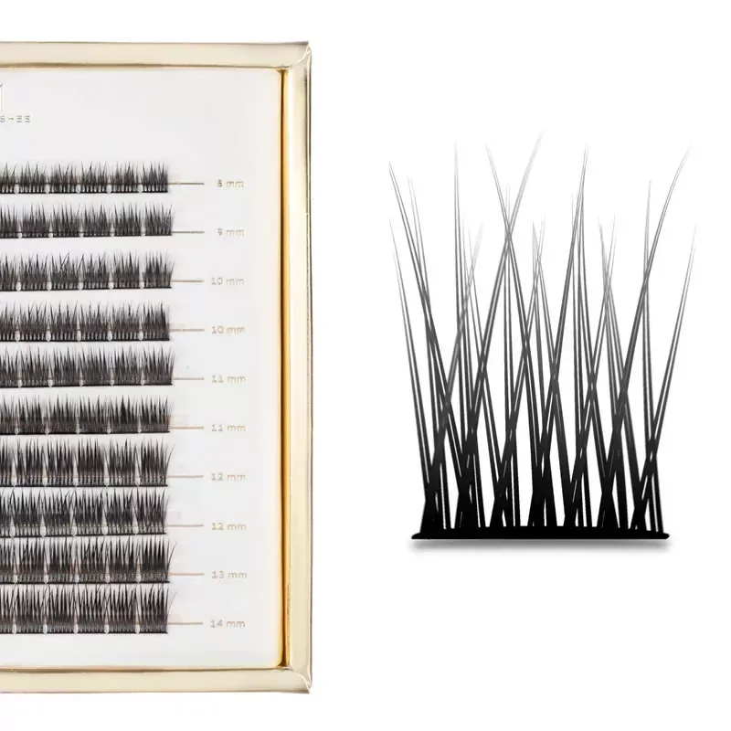 Пучки ресниц Many Beauty Many Lashes Master Box V-Lashes Divine эластичные, изгиб CC, 120 шт