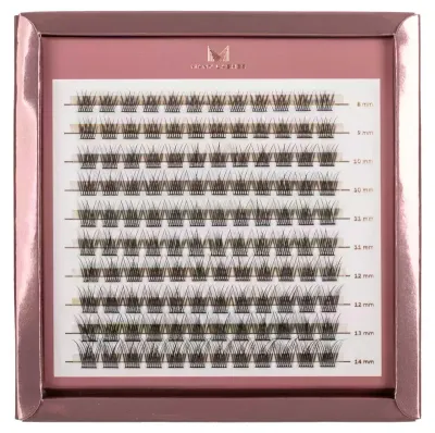 Пучки ресниц Many Beauty Many Lashes Master Box V-Lashes Intense эластичные, изгиб B, 120 шт