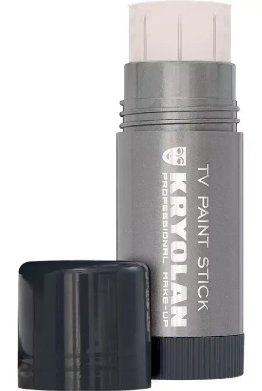 Тональная основа Kryolan TV Paint Stick матовая, в стике, оттенок TV White