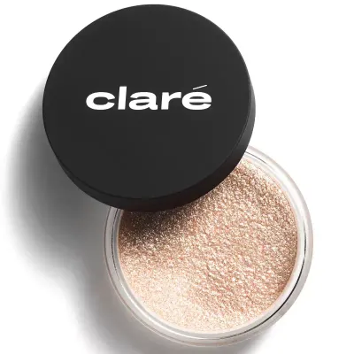 Рассыпчатая пудра Clare Luminizing Powder сияющая, для лица и тела, оттенок 08 DISCO