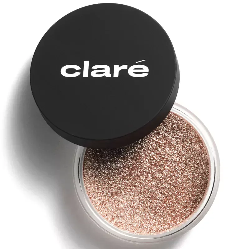 Рассыпчатая пудра Clare Luminizing Powder сияющая, для лица и тела, оттенок 13 COLD GOLD