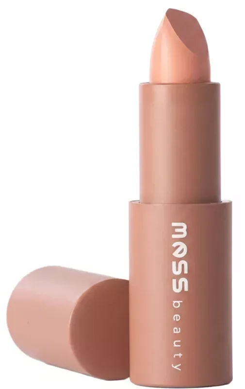 Помада Mess Beauty Mess Control Lips сатиновая, увлажняющая, оттенок 1 Undressed