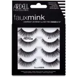 Накладные ресницы Ardell Faux Mink 4 Pack на прозрачной ленте, 4 пары, оттенок 811 — фото 1