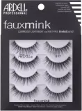 Накладные ресницы Ardell Faux Mink 4 Pack на прозрачной ленте, 4 пары, оттенок 817 — фото 1