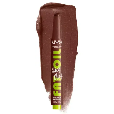 Тонирующий бальзам для губ NYX Professional Makeup Fat Oil Slick Click, с блеском, 2 г