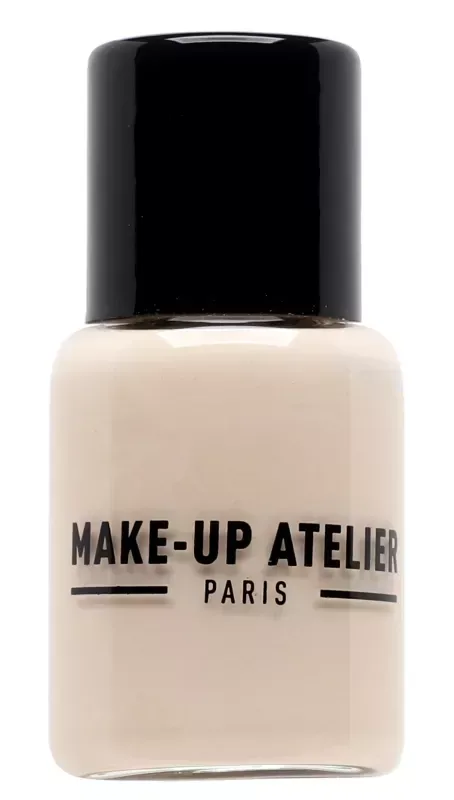 Тональная основа Make-Up Atelier Paris Waterproof Liquid Foundation водостойкая, оттенок 5FLW1NB Ultra Beige Pale, 5 мл