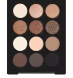 Палетка теней Make Up Atelier Paris Palette 12 Eyeshadow P12C ESN, 12 водостойких оттенков — фото 5
