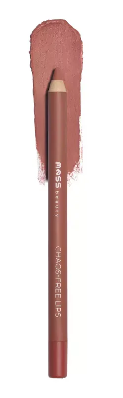Карандаш для губ Mess Beauty Chaos-Free Lips водостойкий, оттенок 03 Rebel Rose