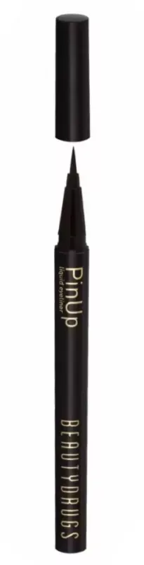 Подводка для глаз Beautydrugs PinUp Liquid Eyeliner жидкая, оттенок чёрный, 0,55 мл