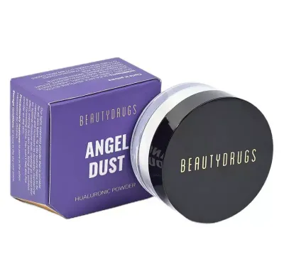 Рассыпчатая пудра Beautydrugs Angel Dust Hyaluronic Loose Powder прозрачная, для жирной и комбинированной кожи, 10 г
