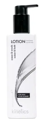 Лосьон для рук и тела мужской Kinetics Hand & Body Lotion Ocean & Woods, с маслом ши