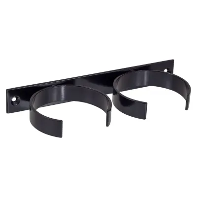 Держатель для 2 фенов Akali Pro System Line D80 Loft, сталь, чёрный