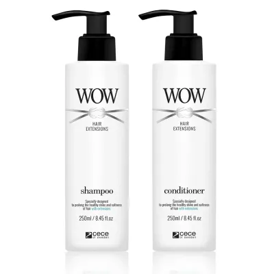 Набор: шампунь и кондиционер Cece of Sweden WOW Hair Extensions для нарощенных волос