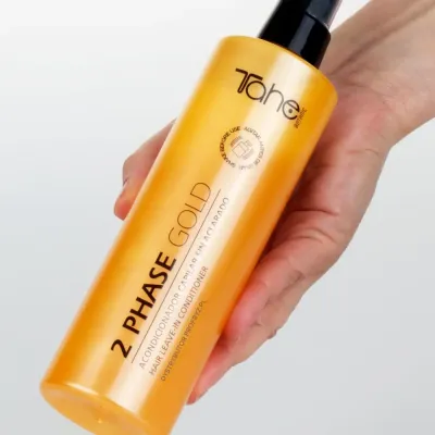 Спрей-кондиционер Tahe Botanic Gold 2 Phase двухфазный, увлажняющий, 300 мл