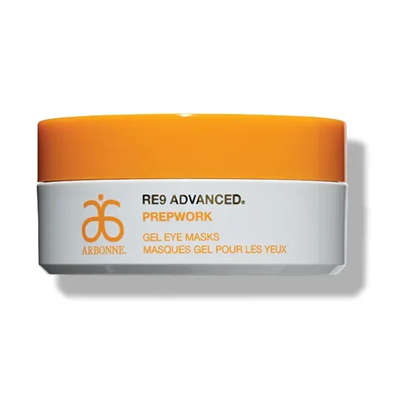 Патчи для кожи вокруг глаз Arbonne Re9 Advanced Prepwork гелевые, охлаждающие, 60 шт