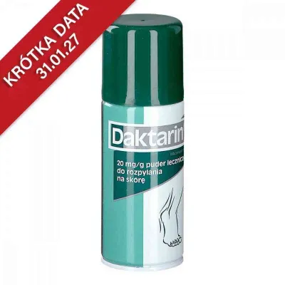 Противогрибковая пудра-аэрозоль Daktarin, для кожи