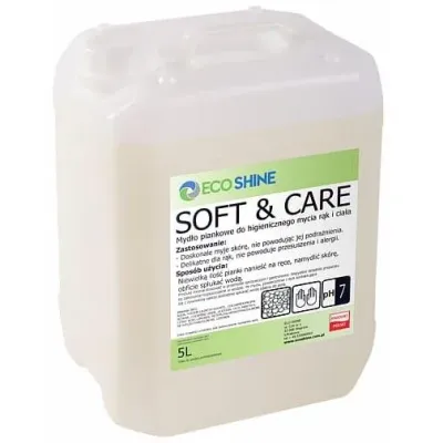 Мыло-пенка для рук Eco Shine Soft & Care, 5 л