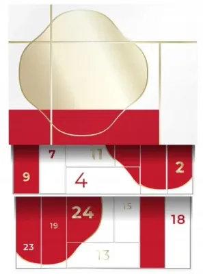 Адвент-календарь Shiseido Luxury Collection 2025, средства для ухода за лицом