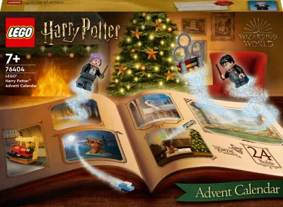 Адвент-календарь LEGO Harry Potter 76404 2022, 7 минифигурок и настольная игра, от 7 лет