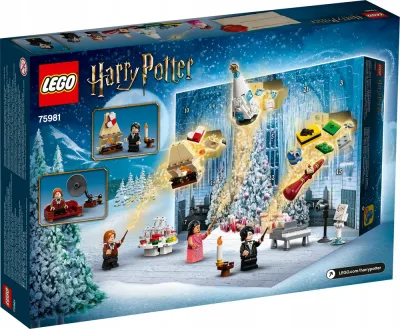 Адвент-календарь LEGO Harry Potter 75981, 335 деталей и 6 минифигурок, от 7 лет