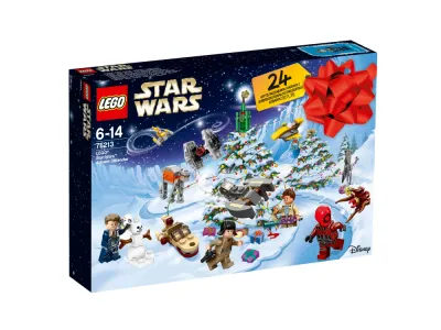 Адвент-календарь LEGO Star Wars 75213 2018, 307 деталей, минифигурки и игровое поле, от 6 лет