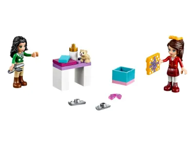 Адвент-календарь LEGO Friends 41131 2016, 218 деталей и мини-куклы Эмма и Наоми, от 5 лет