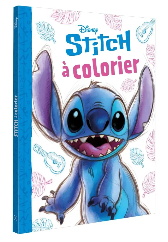 Hachette раскраска по номерам DISNEY - Stitch à colorier vol.1 - STITCH