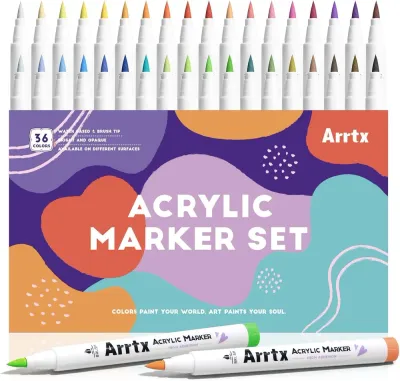 Arrtx Marqueurs акриловые маркеры 36D