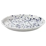 IKEA SILVERSIDA (ИКЕА СИЛВЕРСИДА) — - Тарелка, узорчатая/синяя, 26 см — фото 1
