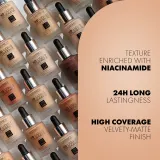 Catrice HD Liquid Coverage - Тональная основа, 30 мл, оттенок 020 Rose Beige — фото 3