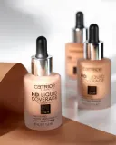 Catrice HD Liquid Coverage - Тональная основа, 30 мл, оттенок 010 Light Beige — фото 6