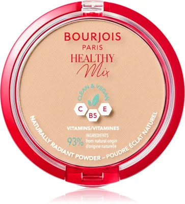 Bourjois Healthy Mix - Пудра матирующая, придающая коже сияющий вид, 10 г