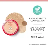 Bourjois Healthy Mix - Пудра матирующая, придающая коже сияющий вид, 10 г, оттенок 03 Rose Beige — фото 4