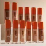 Rimmel Lasting Radiance - Тональная основа с SPF 25, осветляющая, 30 мл, оттенок 070 Porcelain — фото 7