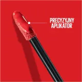 MAYBELLINE NEW YORK SuperStay Vinyl Ink - Долговременная помада в жидкой форме 120 Punchy, 4 ml — фото 4