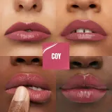 MAYBELLINE NEW YORK SuperStay Vinyl Ink - Долговременная помада в жидкой форме 20 COY, 4 ml — фото 3