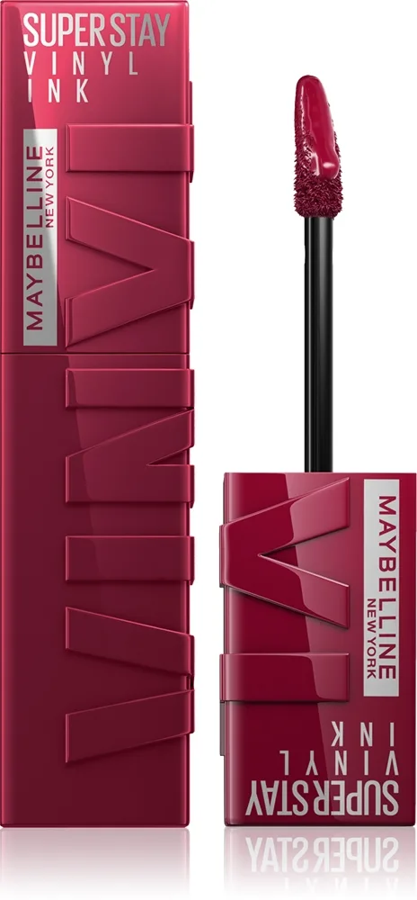 MAYBELLINE NEW YORK SuperStay Vinyl Ink - Долговременная помада в жидкой форме 30 UNRIVALED, 4 ml