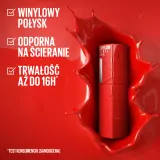 MAYBELLINE NEW YORK SuperStay Vinyl Ink - Долговременная помада в жидкой форме 35 CHEEKY, 4 мл, оттенок 165 EDGY — фото 6