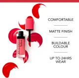 Bourjois Rouge Edition Velvet - Помада для губ с матовым покрытием, 7 мл, оттенок 29 Nude York — фото 6