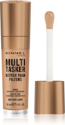 Rimmel Multi-Tasker Better Than Filters - Разглаживающая база для выравнивания тона кожи, 30 мл, оттенок 002 Fair Light