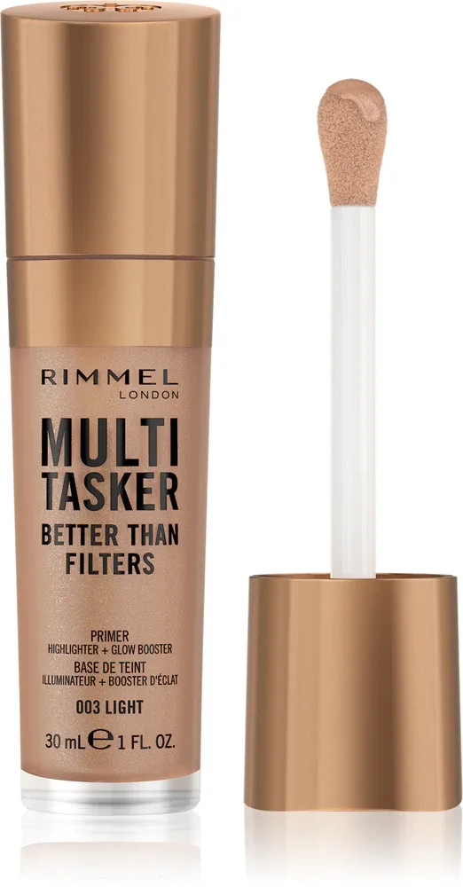 Rimmel Multi-Tasker Better Than Filters - Разглаживающая база для выравнивания тона кожи, 30 мл, оттенок 003 Light