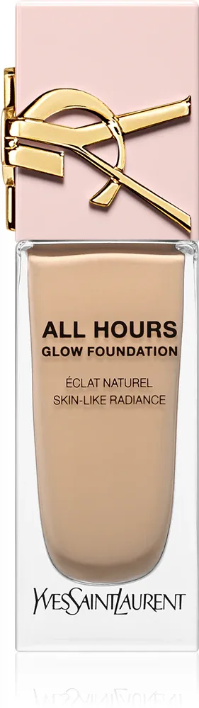 Yves Saint Laurent All Hours Glow Foundation - Тональная основа: травяный подклад, 25 мл, оттенок LN3